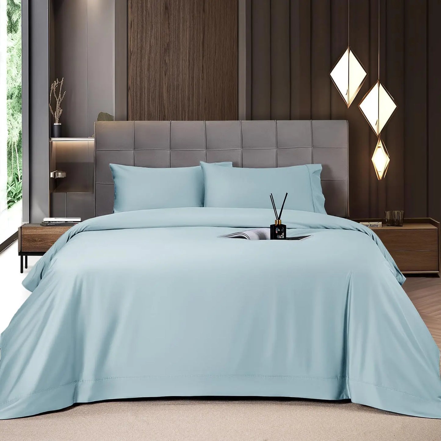 Bamboo Sheets Set-6pc