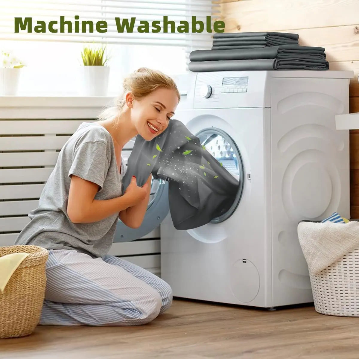 Bamboo Sheets Set-6pc